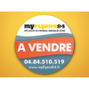 Impression panneau immobilier rond chez Myflyers84