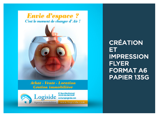 Flyer A6 impression pas cher